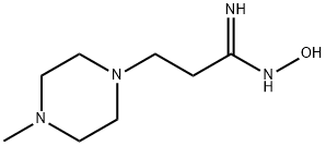 1-Piperazinepropionamidoxime,4-methyl-(6CI)