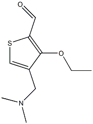 2-Thiophenecarboxaldehyde,4-[(dimethylamino)methyl]-3-ethoxy-(9CI)