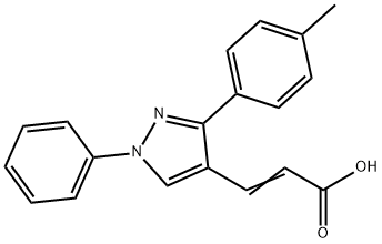 3-(1-PHENYL-3-P-TOLYL-1H-PYRAZOL-4-YL)-ACRYLIC ACID
