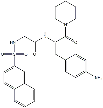 N-alpha-(2-naphthylsulfonylglycyl)-1-(4-aminophenylalanine)piperidide