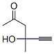 5-Hexyn-2-one, 4-hydroxy-4-methyl- (9CI)
