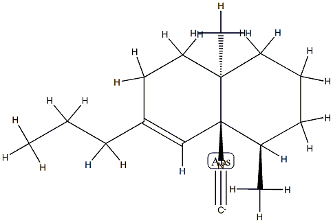 (1R)-1,2,3,4,4a,5,6,8a-Octahydro-8aα-isocyano-1α,4aβ-dimethyl-7-propylnaphthalene
