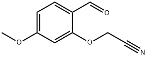 2-(2-formyl-5-methoxyphenoxy)acetonitrile