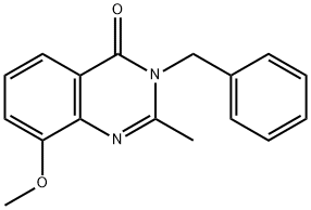 4(3H)-Quinazolinone,  3-benzyl-8-methoxy-2-methyl-  (6CI)