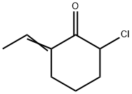 Cyclohexanone,  2-chloro-6-ethylidene-
