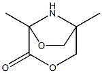 3,6-Dioxa-8-azabicyclo[3.2.1]octan-4-one,1,5-dimethyl-(9CI)