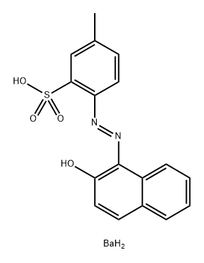 Benzenesulfonic acid, 2-[(2-hydroxy-1-naphthalenyl)azo]-5-methyl-, barium salt (2:1)
