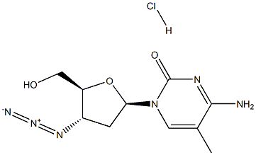 3''-AZIDO-2'',3''-DIDEOXY-5-METHYLCYTIDINE HYDROCHLORIDE