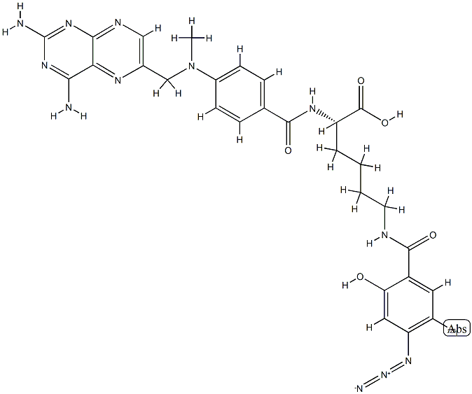 N(alpha)-(4-amino-4-deoxy-10-methylpteroyl)-N(epsilon)-(4-azido-5-iodosalicylyl)lysine