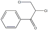 Acetophenone, 2-chloro-2-(chloromethyl)- (6CI)