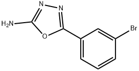 5-(3-溴苯基)-1,3,4-噁二唑-2-胺