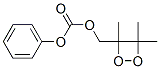 phenyl (3,4,4-trimethyldioxetan-3-yl)methyl carbonate