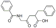 5-benzamido-2-benzyl-4-oxo-pentanoic acid