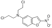 5-(BIS(2-CHLOROETHYL)AMINO)-2-NITROBENZOFURAN