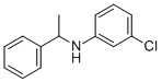 Benzenemethanamine, N-(3-chlorophenyl)-a-methyl-
