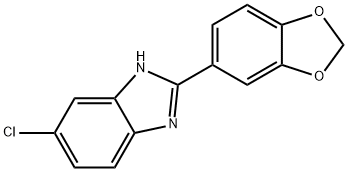 2-(1,3-BENZODIOXOL-5-YL)-5-CHLORO-1H-BENZIMIDAZOLE