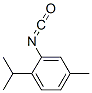 Benzene, 2-isocyanato-4-methyl-1-(1-methylethyl)- (9CI)
