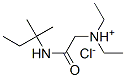 diethyl-(2-methylbutan-2-ylcarbamoylmethyl)azanium chloride