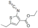 3-Thiophenecarboxylicacid,5-ethyl-2-isothiocyanato-,ethylester(9CI)