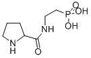 (2-((2-Pyrrolidinylcarbonyl)amino)ethyl)phosphonic acid