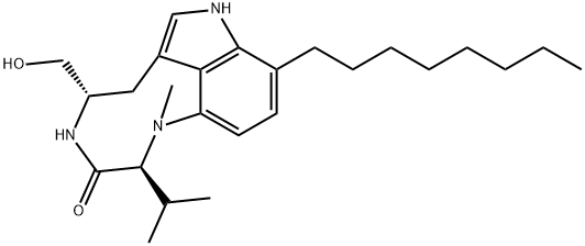 (-)-7-OCTYLINDOLACTAM V