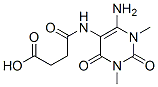 Butanoic  acid,  4-[(6-amino-1,2,3,4-tetrahydro-1,3-dimethyl-2,4-dioxo-5-pyrimidinyl)amino]-4-oxo-