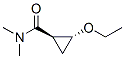 Cyclopropanecarboxamide, 2-ethoxy-N,N-dimethyl-, trans- (9CI)