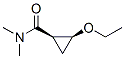 Cyclopropanecarboxamide, 2-ethoxy-N,N-dimethyl-, cis- (9CI)