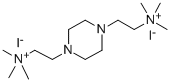 (1,4-Piperazinediyldiethylene)bis(trimethylammonium iodide)