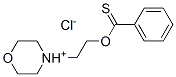 2-(1-oxa-4-azoniacyclohex-4-yl)ethoxy-phenyl-methanethione chloride