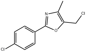 5-(CHLOROMETHYL)-2-(4-CHLOROPHENYL)-4-METHYLOXAZOLE