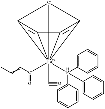 (S)-(+)-CROTONYL CYCLOPENTANEDIENYL IRON CARBONYL TRIPHENYLPHOSPHINE COMPLEX