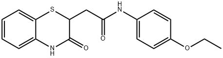 N-(4-ethoxyphenyl)-2-(3-oxo-3,4-dihydro-2H-benzo[b][1,4]thiazin-2-yl)acetamide