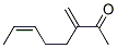 6-Octen-2-one, 3-methylene-, (Z)- (9CI)