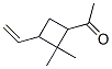 Ethanone, 1-(3-ethenyl-2,2-dimethylcyclobutyl)- (9CI)