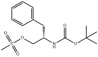 S)-2-(叔丁氧羰基氨基)-3-苯基丙基甲烷磺酸盐