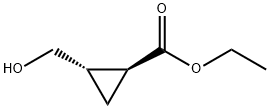 Cyclopropanecarboxylic acid, 2-(hydroxymethyl)-, ethyl ester, (1S-trans)- (9CI)
