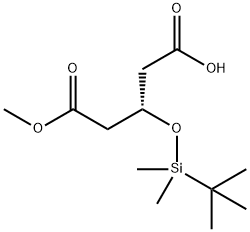 (S)-3-[[(1,1-Dimethyl)dimethylsily]oxy]pentanedioic acid monomethyl ester