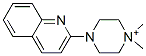 1,1-dimethyl-4-(2-quinolyl)piperazinium