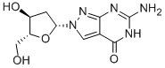 6-AMINO-2-(2-DEOXY-BETA-D-RIBOFURANOSYL)-2,5-DIHYDRO-4H-PYRAZOLO-[3,4-D]PYRIMIDIN-4-ONE