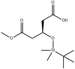 (3R)-3-叔丁基二甲基硅氧基戊二酸单甲酯