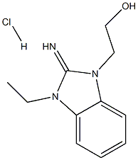 2-(3-乙基-2-亚胺-2,3-二氢-1H-苯并[D]咪唑-1-基)乙烷-1-醇盐酸盐