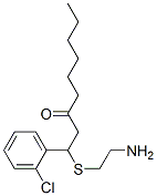 1-(2-aminoethylthio)-1-(2-chlorophenyl)nonan-3-one