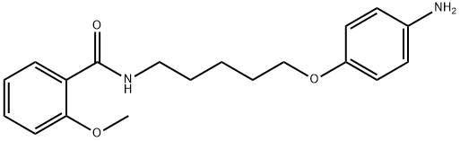 o-ANISAMIDE, N-(5-(p-AMINOPHENOXY)PENTYL)-