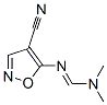 Methanimidamide, N-(4-cyano-5-isoxazolyl)-N,N-dimethyl- (9CI)