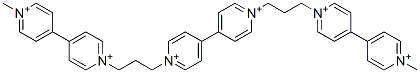 1,1'-bis(3-(1'-methyl-(4,4'-bipyridinium)-1-yl)-propyl)-4,4'-bipyridinium