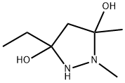 3,5-Pyrazolidinediol,  3-ethyl-1,5-dimethyl-