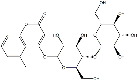 5-methylcoumarin-4-cellobioside