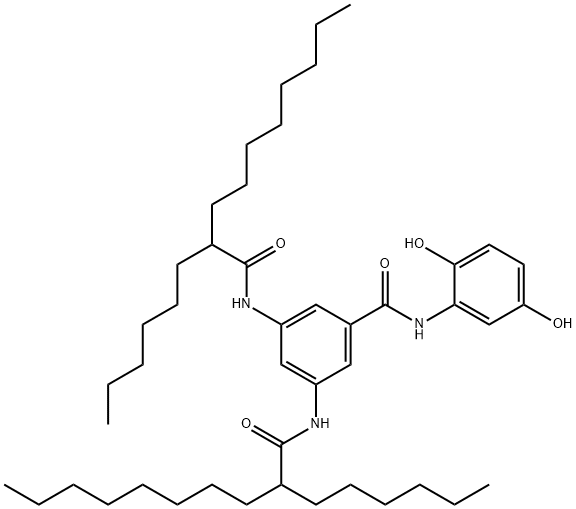 3,5-Bis(2-hexyldecanoylamino)-2',5'-dihydroxybenzanilide