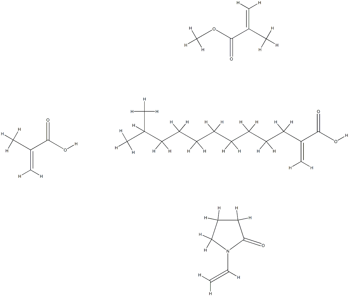 2-Propenoic acid, 2-methyl-, C12-20-alkyl esters, polymers with isodecyl methacrylate, Me methacrylate and vinylpyrrolidone